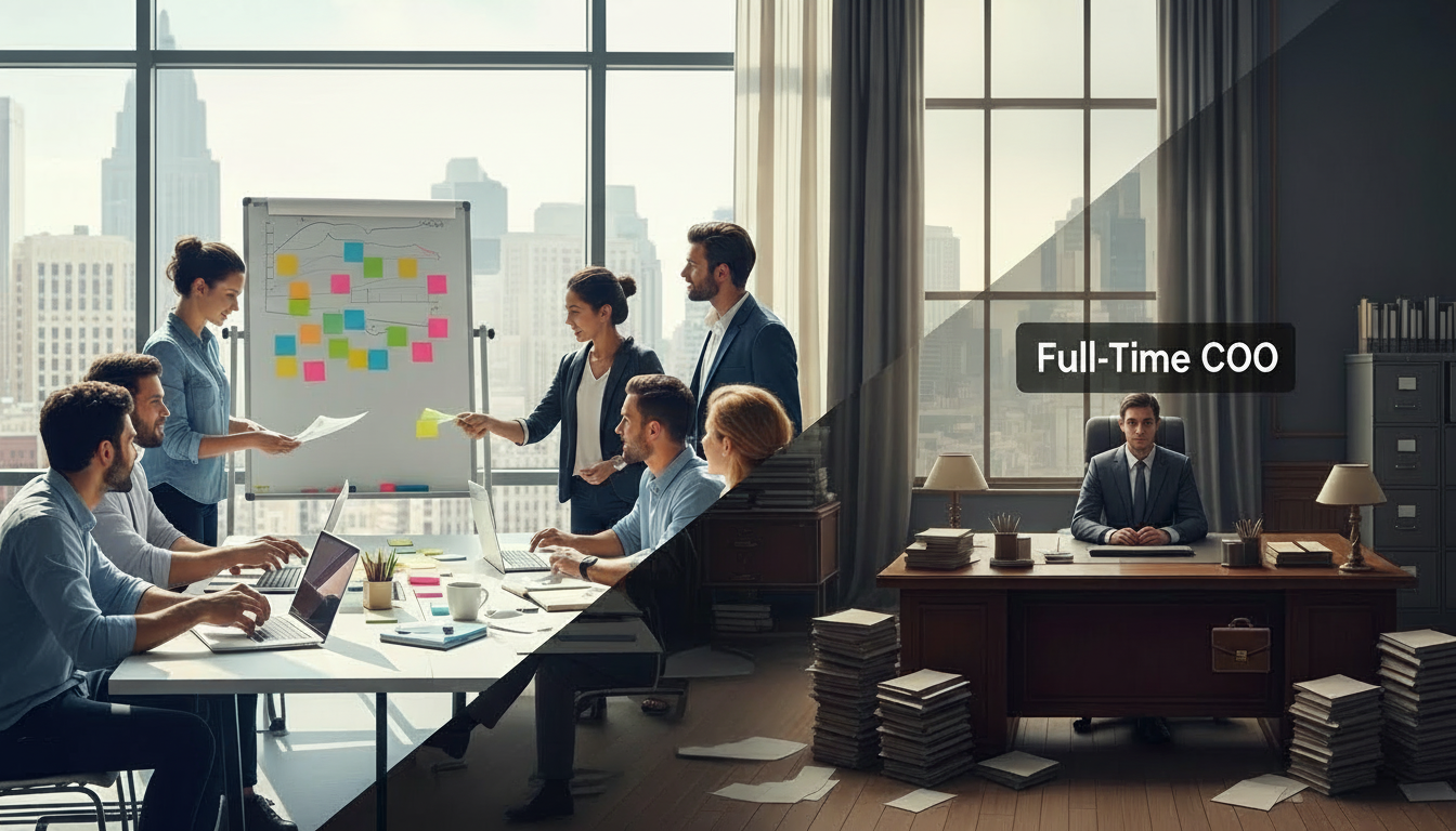 Why Startups Hire Fractional COOs Instead of Full-Time COOs
